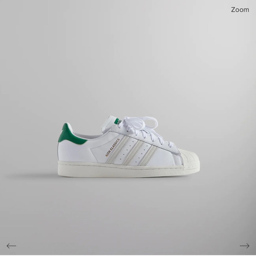 Kith Classic Adidas Original SUPERSTAR sneakers